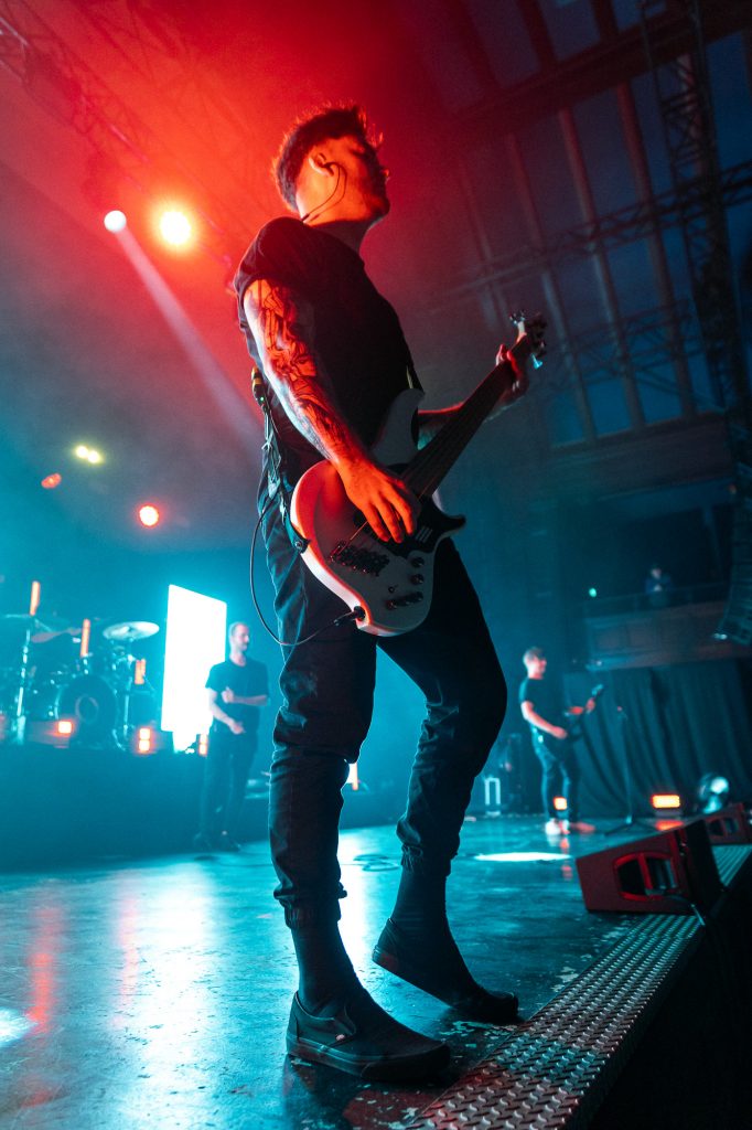 Annisokay live im Haus Auensee in Leipzig. Konzertfotografie. Live-Music-Photography.