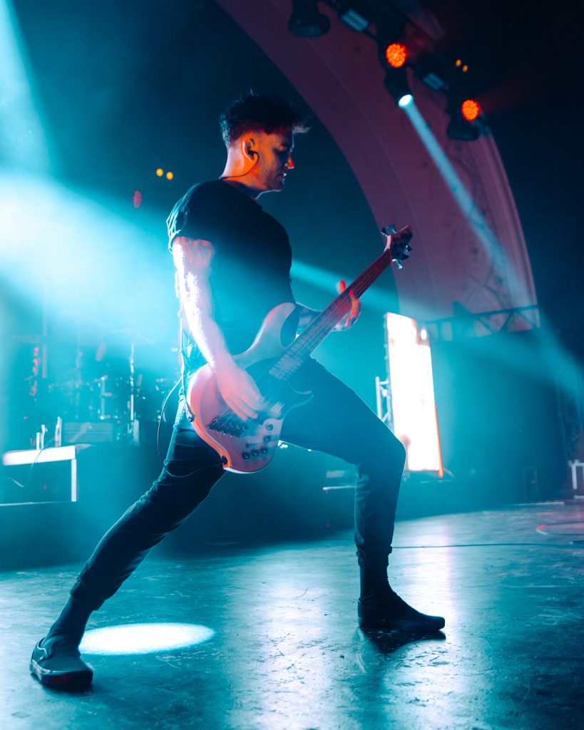 Annisokay live im Haus Auensee in Leipzig. Konzertfotografie. Live-Music-Photography.